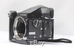 Zenza Bronica ETR Body Finder with Zenzanon MC 75mm F/2.8 Lens with shutter Grip