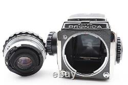 Zenza Bronica S2 Film Camera with Nikkor-P? C 75mm F2.8 Lens From JAPAN #1981680