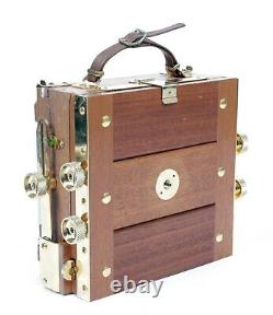 Zone VI Gold Plated 4X5 Camera with 90mm + 150mm Lenses + Holders + film #10